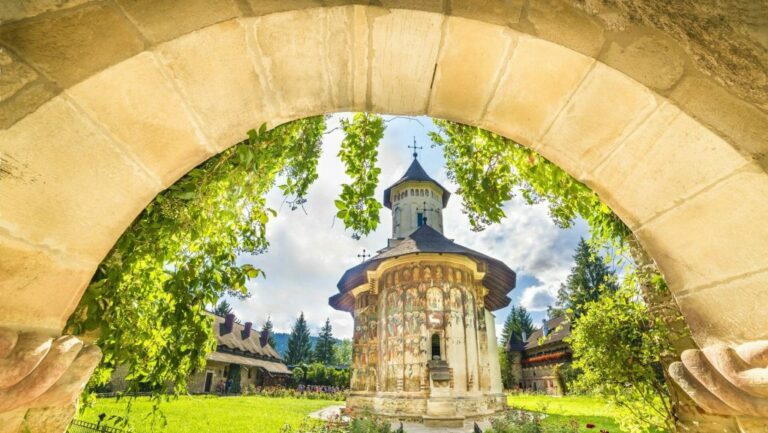 Moldovita Orthodox Church Architecture