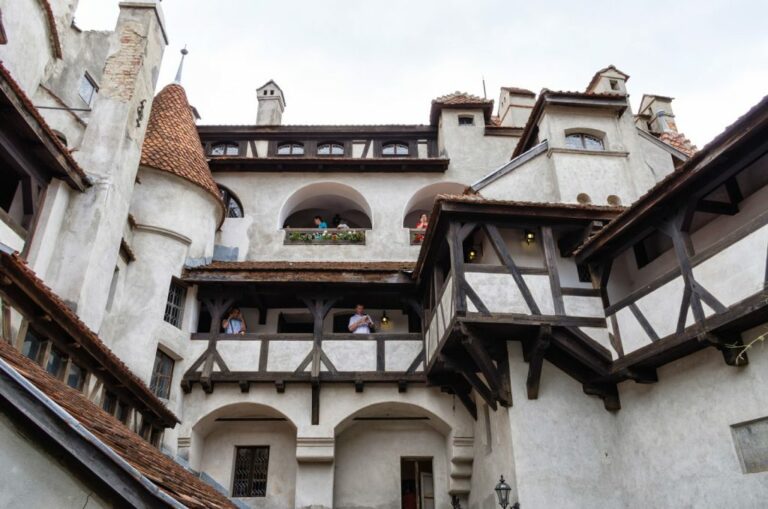 Bran Castle Medieval Courtyard