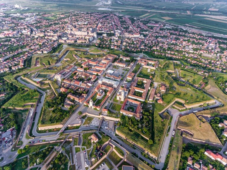 Alba Carolina Aerial Vauban Citadel