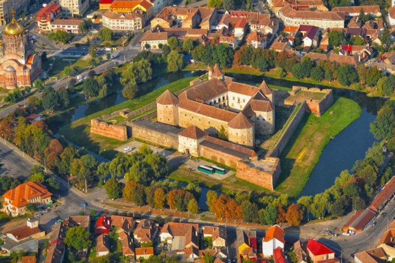 Fagaras Moated Citadel Landscape