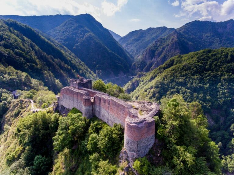 High Cliffside Fortress View