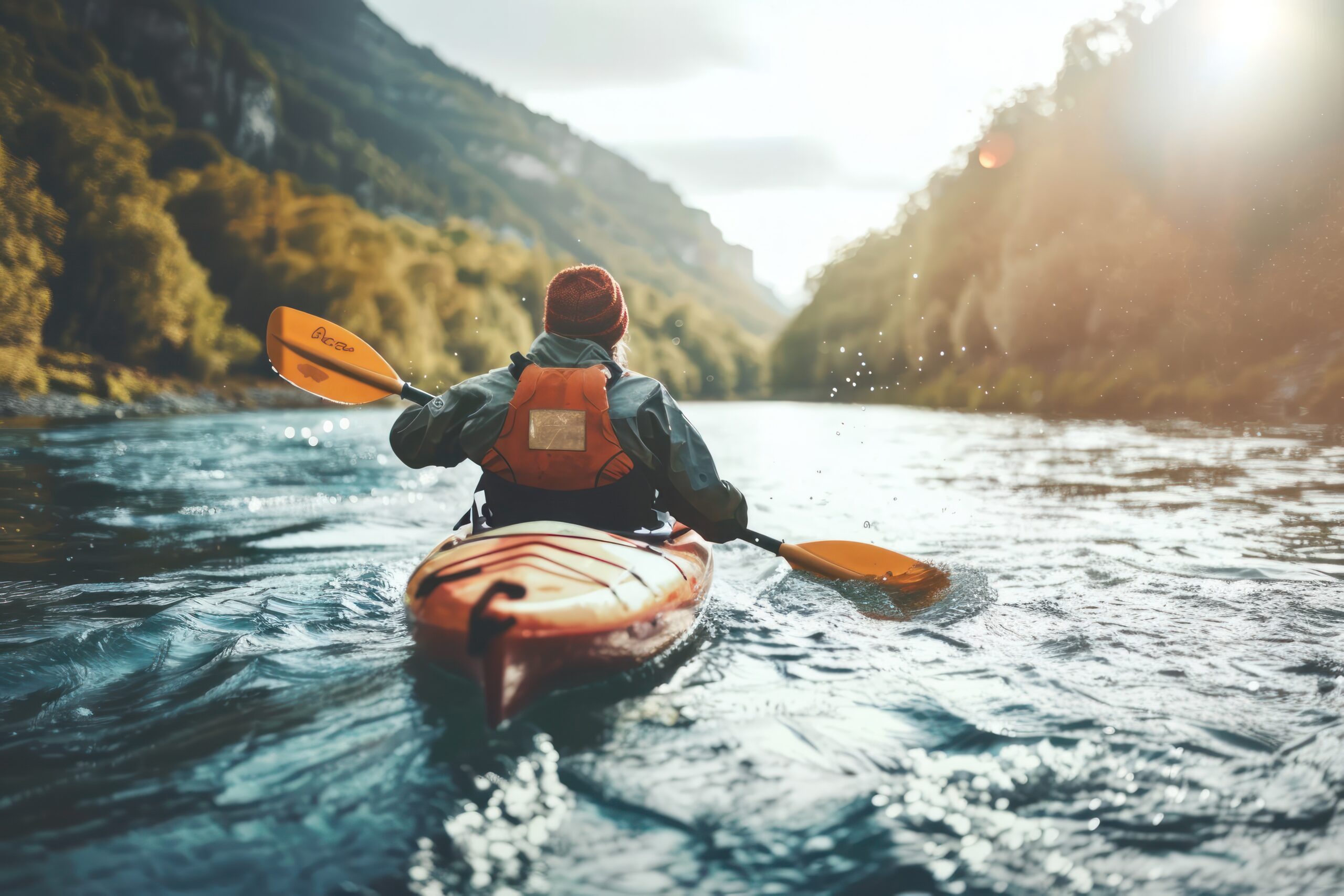 Kayaking Romania