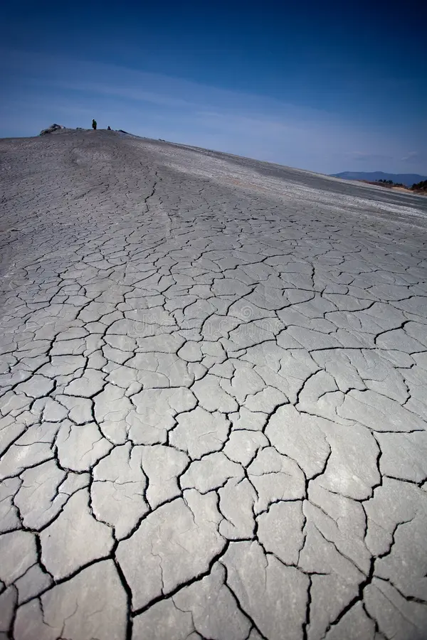 Mud Volcanoes Buzau Unique Landscape View